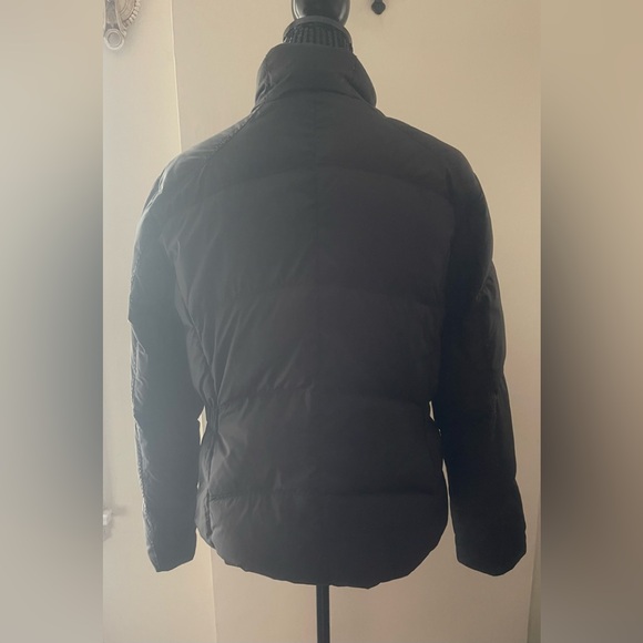 Eddie Bauer Black Down Filled Puffer Jacket Size Medium - Picture 4 of 16